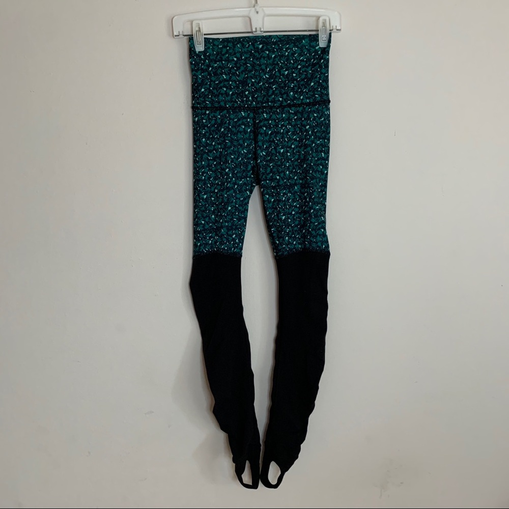 Lululemon Wunder Under High Rise Stirrup Leggings